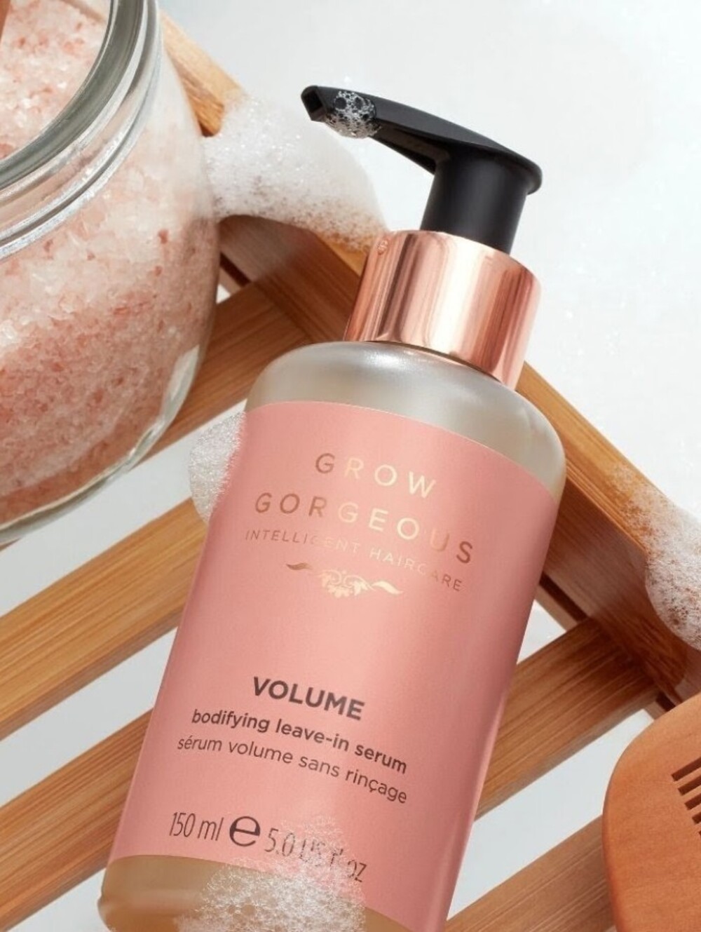 Grow Gorgeous Intelligent Haircare Volume Bodifying Leave In Serum 5oz